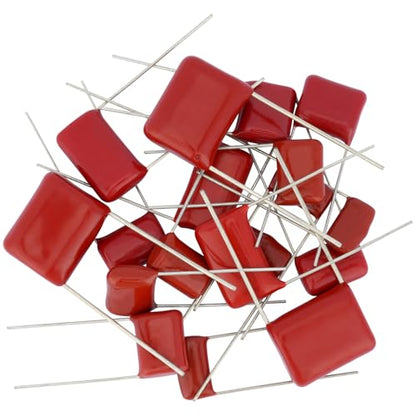 180 Pcs 15 Values Metallized Film Capacitor Kit