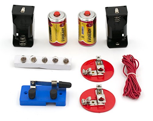 Eisco Simple Circuit Electricity Kit, Series & Parallel Circuits, 13 Piece