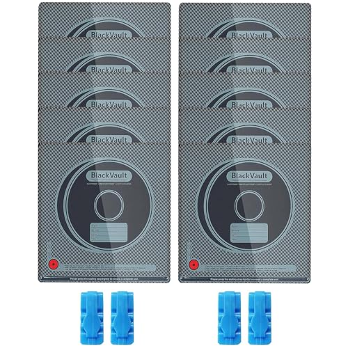 GAOJU 3D Printer Filament Storage Bags Light-Proof Vacuum Storage Kit 3D Printer Filament Vacuum Sealed Bags 3D Printer Accessories with USB Pump Dust Proof and Humidity Resistant (12.6 * 13.4 in) - color: 10pcs Black Bags