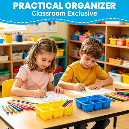 8 PCS Classroom Caddy, Supply Cleaning Caddy for Classroom, 8”×5.7”×3”