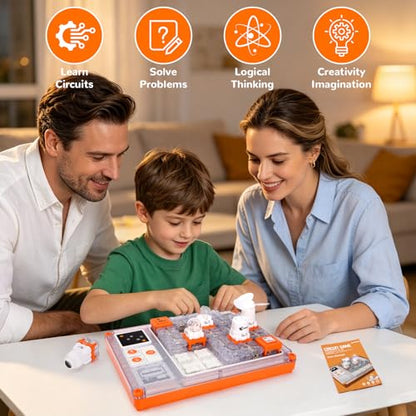 Circuit Board for Kids, Electronics Kit, STEM Gift for Ages 8+