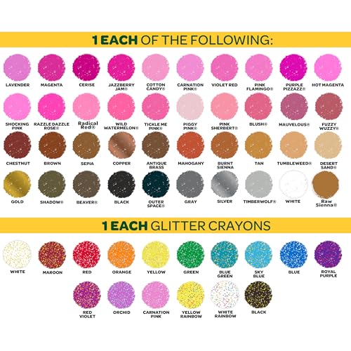 Crayola Ultimate Crayon Box Collection 152ct, Bulk School Supplies for Kids - size: 152 Count (Pack of 1), style: Ultimate Crayon Collection