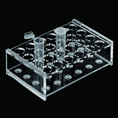 2ml Plastic Vial Tube Sample Storage Container for Fragrance, Beads, Liquid, Pack of 100