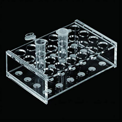 2ml Plastic Vial Tube Sample Storage Container for Fragrance, Beads, Liquid, Pack of 100