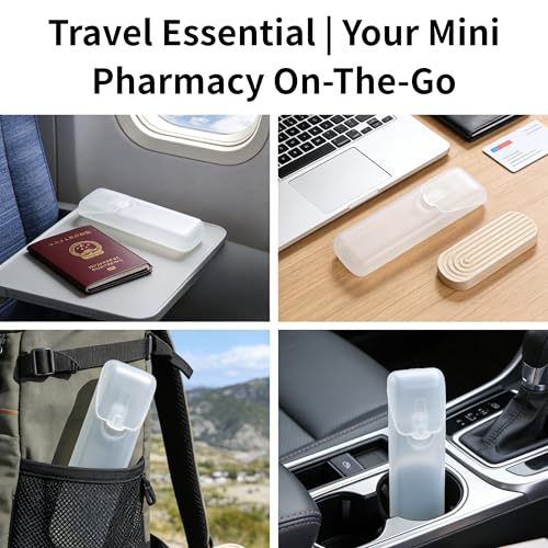 4 Pcs Mini Storage Boxes, Clear Lid Organizer Containers, Random Colors(MIXED)