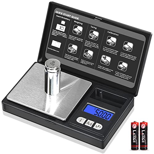 THINKSCALE Mini Pocket Scale 200g/0.01g – Jewelry, Medicine, Coffee - color: Black