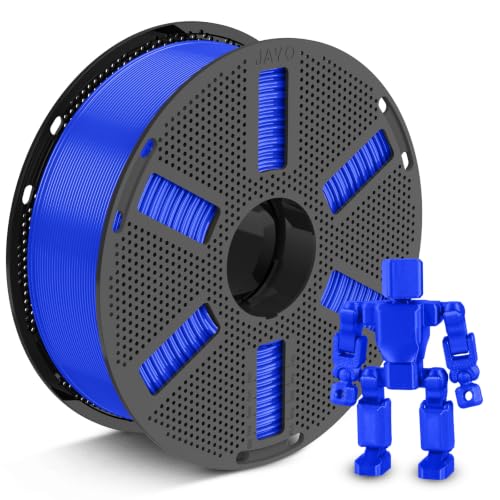 JAYO PETG 3D Printer Filament 1.75mm, 1.1kg Reusable Spool, Blue - color: 1.1kg Blue