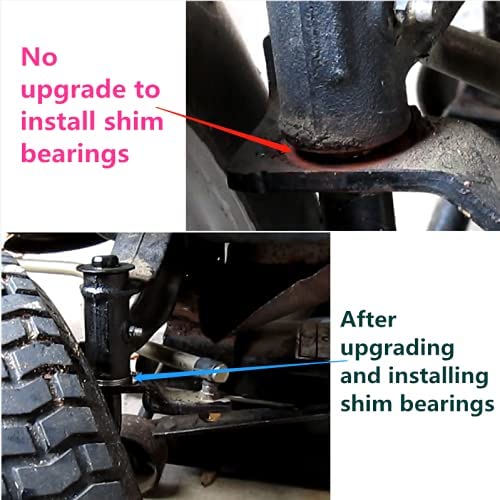 DEEG Replacement Riding Lawn mowers Parts Front Wheel Bearing kit