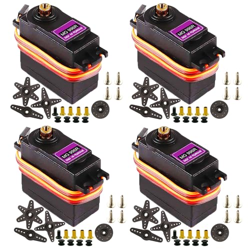 MG996R Digital Servo Motor 4Pack 55g Metal Gear - style: 4PCS MG996R