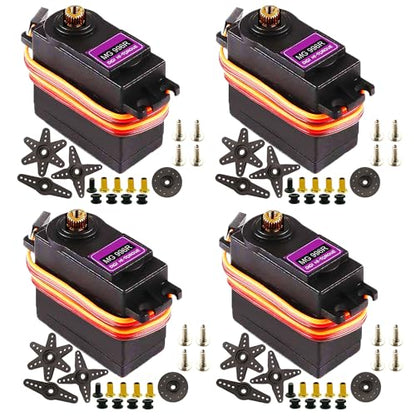 MG996R Digital Servo Motor 4Pack 55g Metal Gear - style: 4PCS MG996R
