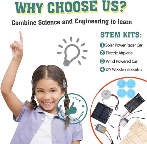 STEM Kits for Kids 8-12, STEM Toys 8-13, Science Projects Boy Birthday Gift