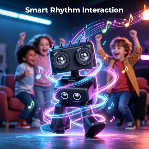 ELECFREAKS microbit PU Robot Kit with 2 Micro:bit Board, Programming Starter Kit for makecode, Smart Rhythm Interaction, Compatible with Building Block, microbit Joystick Control