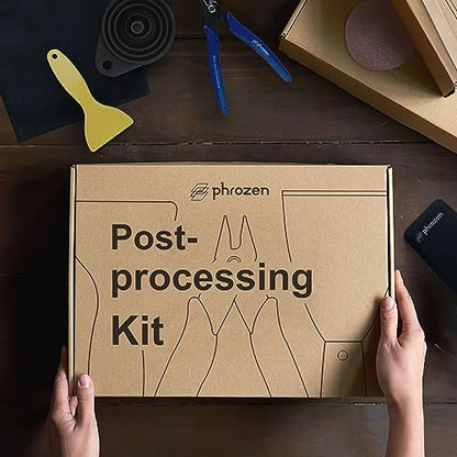 phrozen 3D Printing Post-Processing Kit, Essential 3D Print Accessories, for Removing, Cleaning, Finishing Tool kit