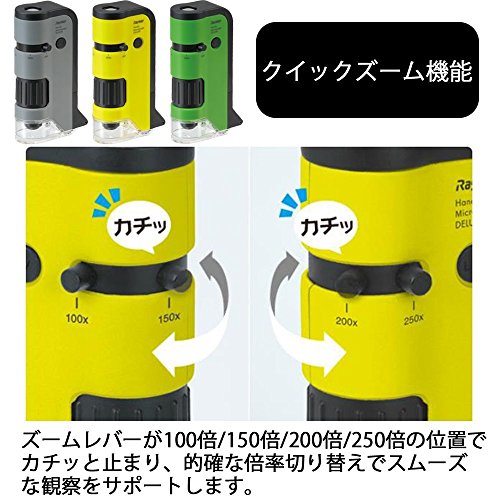 Raymei Fujii RXT300Y Handy Microscope DX Yellow - color: yellow