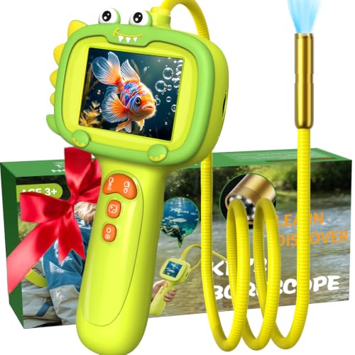 Kids Borescope Camera, STEM Outdoor Exploration Toy for Age 3+ Years Old - color: Green