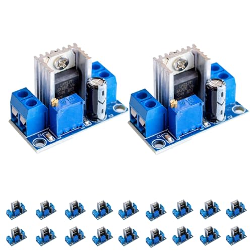 20-Pack LM317 DC-DC Linear Regulator Module, Adjustable