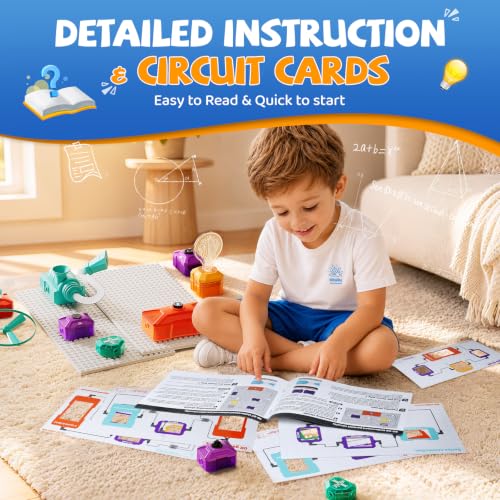 Science Kits for Kids, 38 Circuits STEM Toys, 220+ Projects Experiments - size: 38 PCS