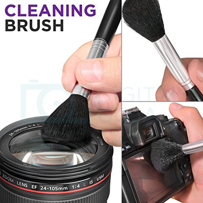 Altura Photo Camera Cleaning Kit, All-Natural Lens Cleaner, DSLR Mirrorless - style: w/ 2oz. All Natural Cleaning Solution