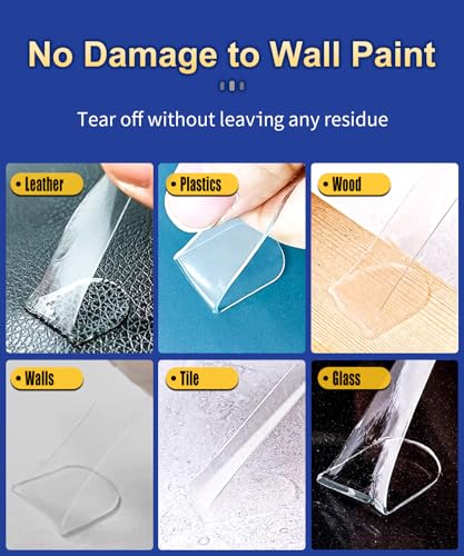 PHIXBEAR Removable Adhesive Dots, No Trace Museum Poster Mounting Putty - size: Extra Large-Standard