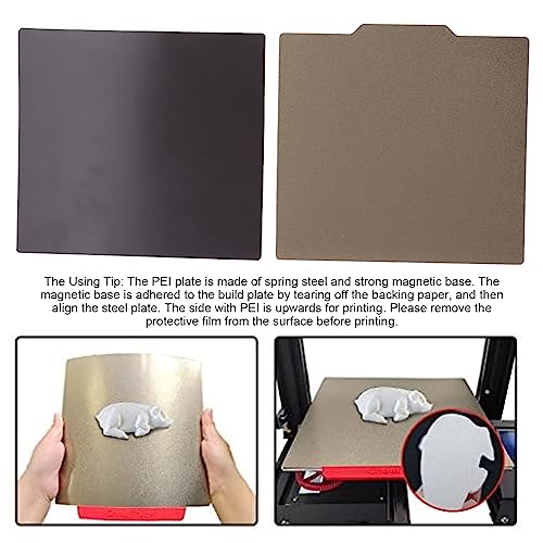 3D Printer PEI Build Plate, Magnetic 220x240mm for I3 Mega