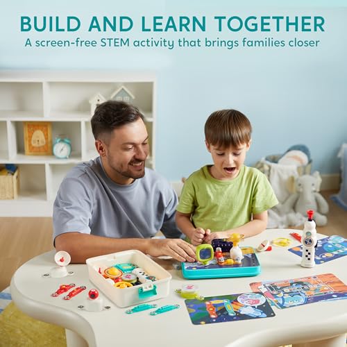JOVA Klever Kits 50+ Projects Space Circuits - Electronics Kit for Kids with 46+ Components, Electronic STEM Toy Educational Science Kits for Kids Aged 5 6 7 8+