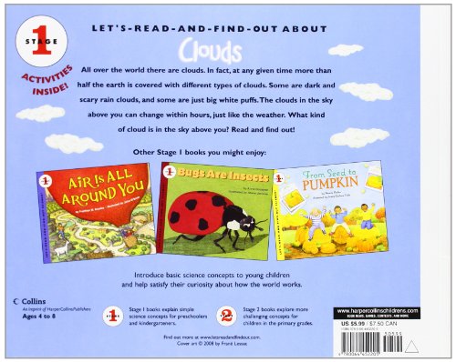Clouds: A Hands-On Science Picture Book About Weather for Kids (Ages 4-8) (Let's-Read-and-Find-Out Science 1)