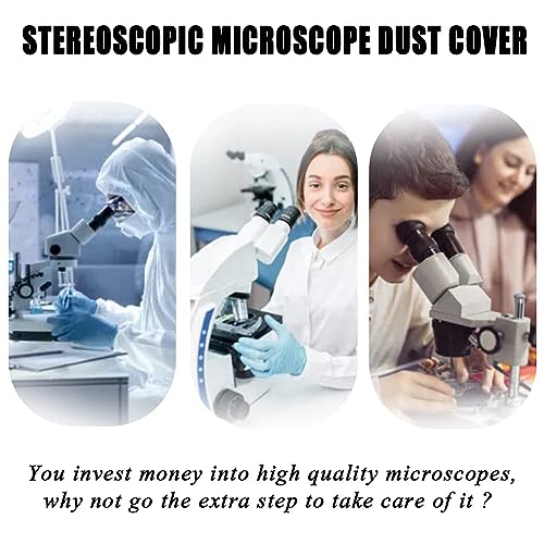 Microscope Dust Cover Compatible with 3.5X-180X, 3.5X-90X, SW-3T24Z - Lab lensmeter Instruments Accessories, ESD Material, 31.1"x23.2"x20.5" - color: Blue-31.1"x23.2"x20.5"