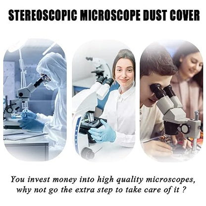 Microscope Dust Cover Compatible with 3.5X-180X, 3.5X-90X, SW-3T24Z - Lab lensmeter Instruments Accessories, ESD Material, 31.1"x23.2"x20.5" - color: Blue-31.1"x23.2"x20.5"