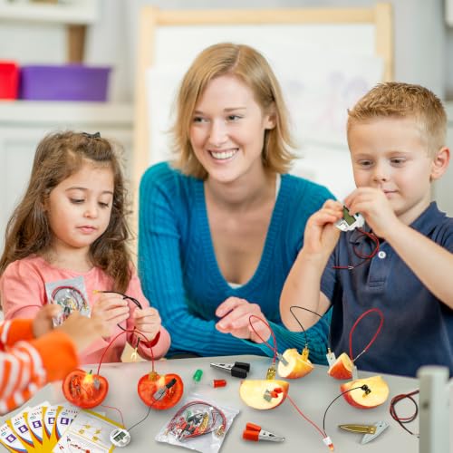 Science Kits for Kids, 6 Pack Fruit Battery Bulk STEM Circuit Kits 6-12