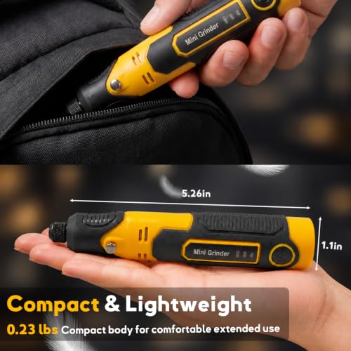 Resin Drill 3D Printed Resin Cured Sanding and Polishing Tool Kit - size: 3.6V