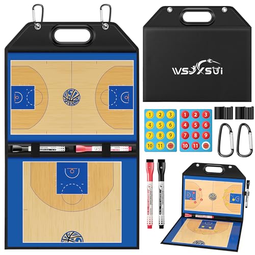 Basketball Coaching Board, Magnetic Basketball Board for Coaches - style: Basketball