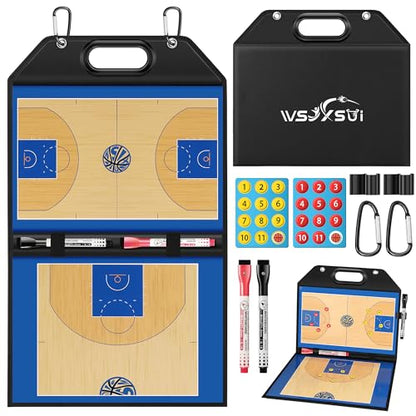 Basketball Coaching Board, Magnetic Basketball Board for Coaches - style: Basketball