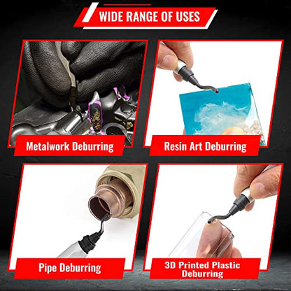 AFA Tooling Deburring Tool, 31 M2/M35 Blades, CNC Anodized Aluminum Handle - style: 31 Mixed Blades Kit