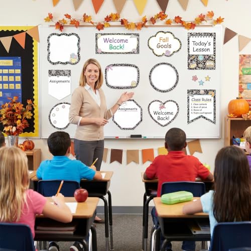 Magnetic Objectives Board for Classroom Learning Dry Erase Labels - color: Notebook