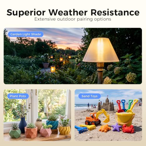 10kg PETG Filament Bundle Multicolor, PETG 3D Printer Filament 1.75mm, 1kg Spool, 10 Pack, Black+Cream White+Red+Cobalt Blue+Bamboo Green+Orange+Yellow+Iris Purple+Pink+Coffee Brown