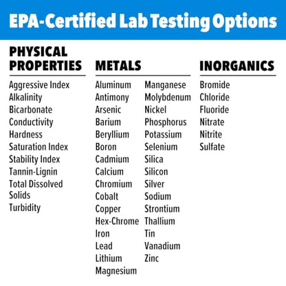 Safe Home DIY Lead in Drinking Water Combo Test Kit- (2 Pack) - color: 2-Pack