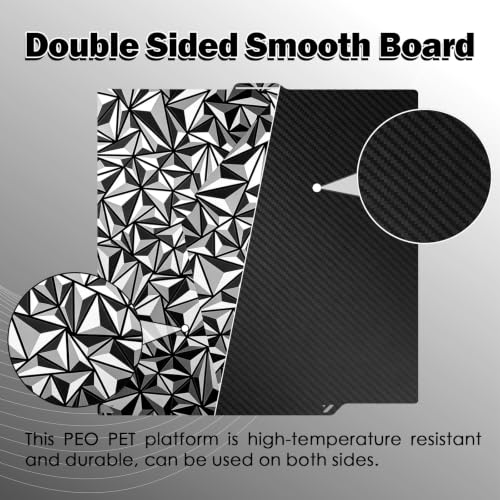 Centauri Carbon/CC2 Build Plate Double Sided Smooth PET & PEO Board - color: PET and PEO