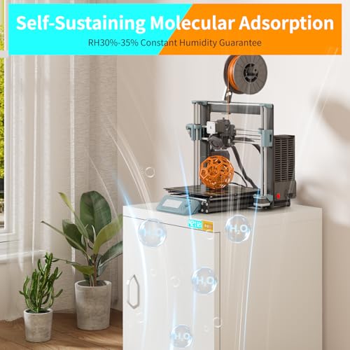 180L 3D Printer Stand with Filament Storage and Dehumidifier - color: 3D-DMMW