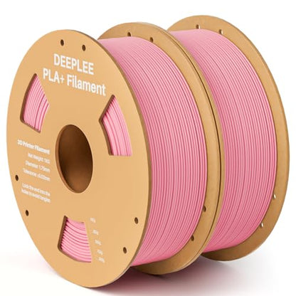 PLA+ 1.75mm 3D Printer Filament 2 Pack 1kg Pink - color: 2*pink