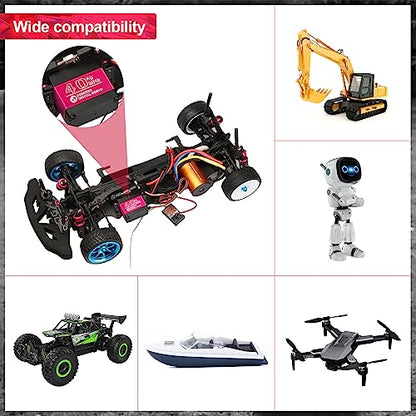 Digital Servo Full Metal Gear High Torque… (2Pcs 40KG) - style: 2Pcs 40KG