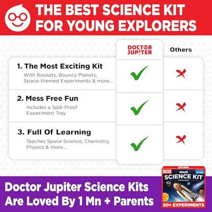Doctor Jupiter Space Science Toy for Kids Ages 8,9,10+, Birthday Gift - style: Space Science Kit: 8+