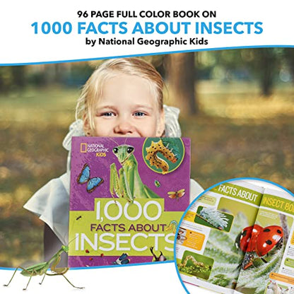 AmScope M30-BKI-PSI 1200X 52-pcs Microscope Kit with Deluxe Insect