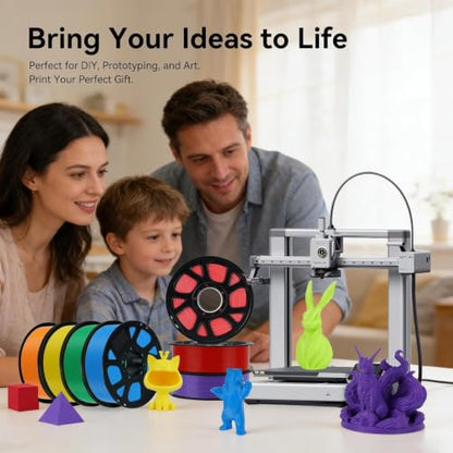 Kingroon PLA Filament 1.75mm 1kg, Bright Apple Green, ±0.02mm Dimensional Accuracy, Clog-Free & Tangle-Free, Fit Most FDM 3D Printers - color: 1kg Bright Apple Green