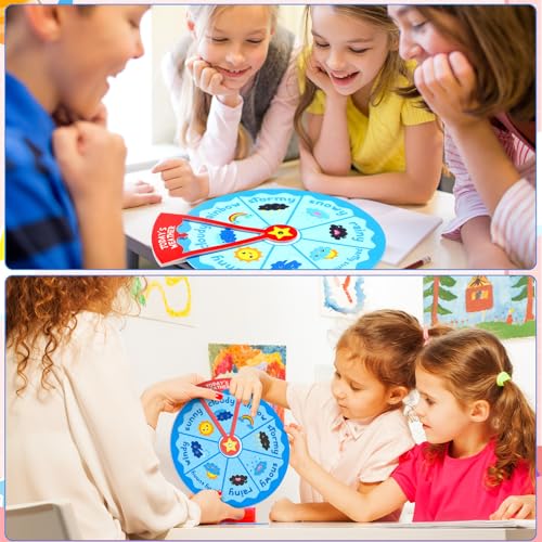 Marspark Weather Wheel, Educational and Learning Activities for Kids - style: Weather