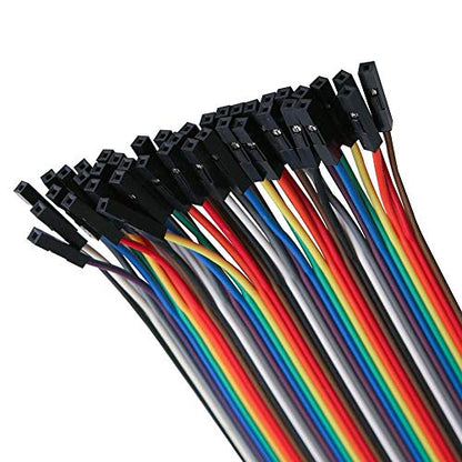 240pcs Solderless Breadboard Jumper Wires - Male, Female & Male to Female, 3x10cm & 3x20cm for Arduino