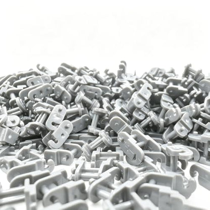 1500PCS Technical Chain Link Tread Compatible with legoes 3711 and Other Brands Build Custom Tracks Vehicles Tank Track(Grey) - color: Grey 1500pcs