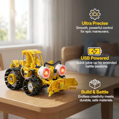 5-in-1 Programmable Robot Kit, Robot Building Kit, Servo