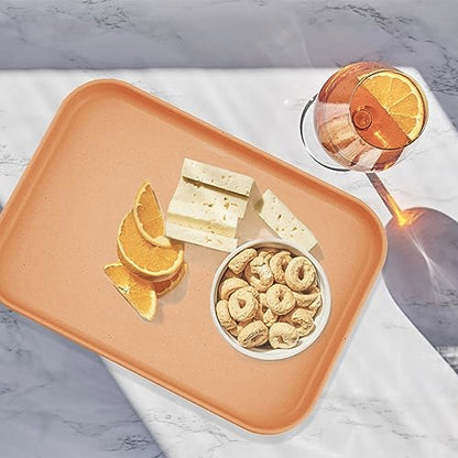 Plastic Art Trays,10-Pack Large Plastic Art Trays (14.9 x 10.6in),Stackable Activity Tray Crafts Organizer Tray Serving Tray Jewelry Tray for DIY Projects, Painting, Beads, Organizing Supply - size: 15 x 10.6 Inches