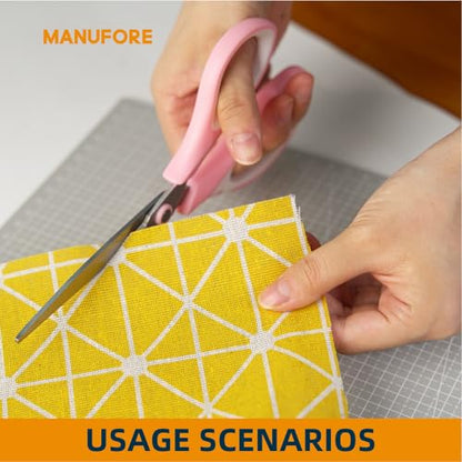MANUFORE Cutting Mat A3, A4, A5 Set Centimeter and Inch Scale Self Healing