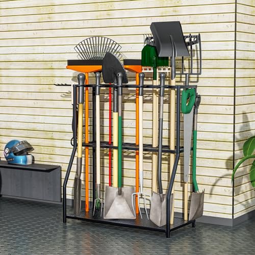 Organizer Yard Tool Storage Rack Garden Organizer Tool Holder - style: Small